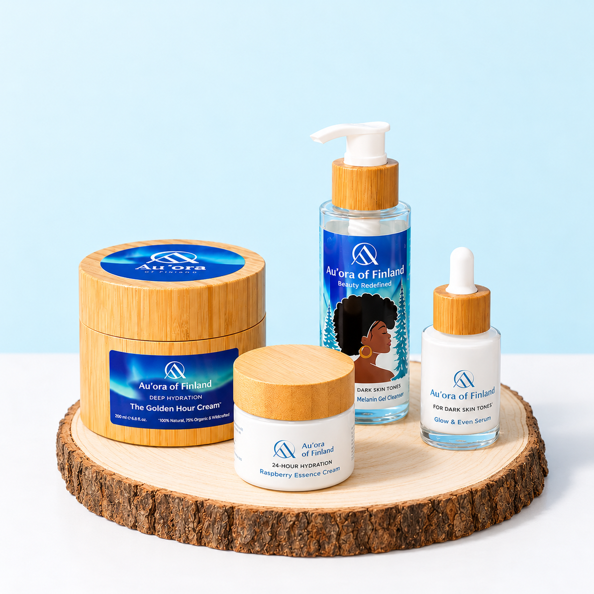 Whole Package (Includes: Body Cream 250ml, Cleanser 100ml, Moisturizer 50ml and Serum 30ml)
