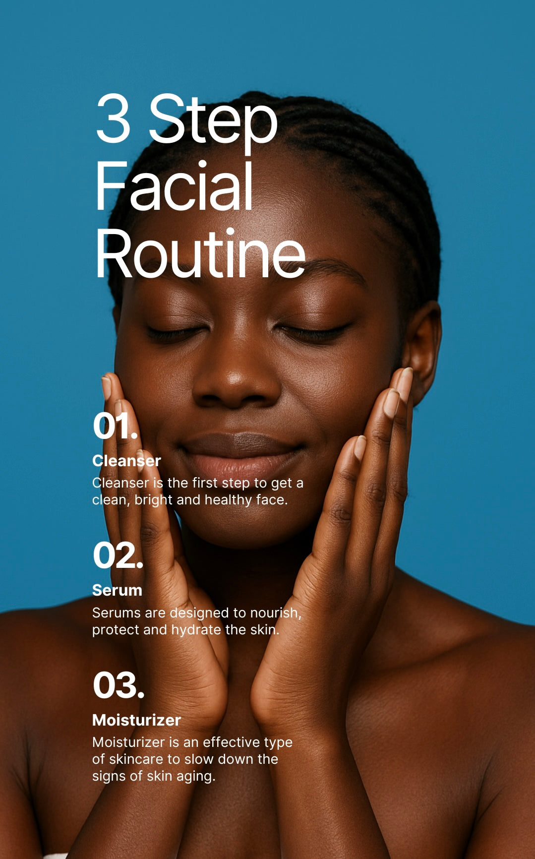 Full Au'ora set (Cleanser Gel 100ml, Moisturizer 50ml, Serum 30ml)